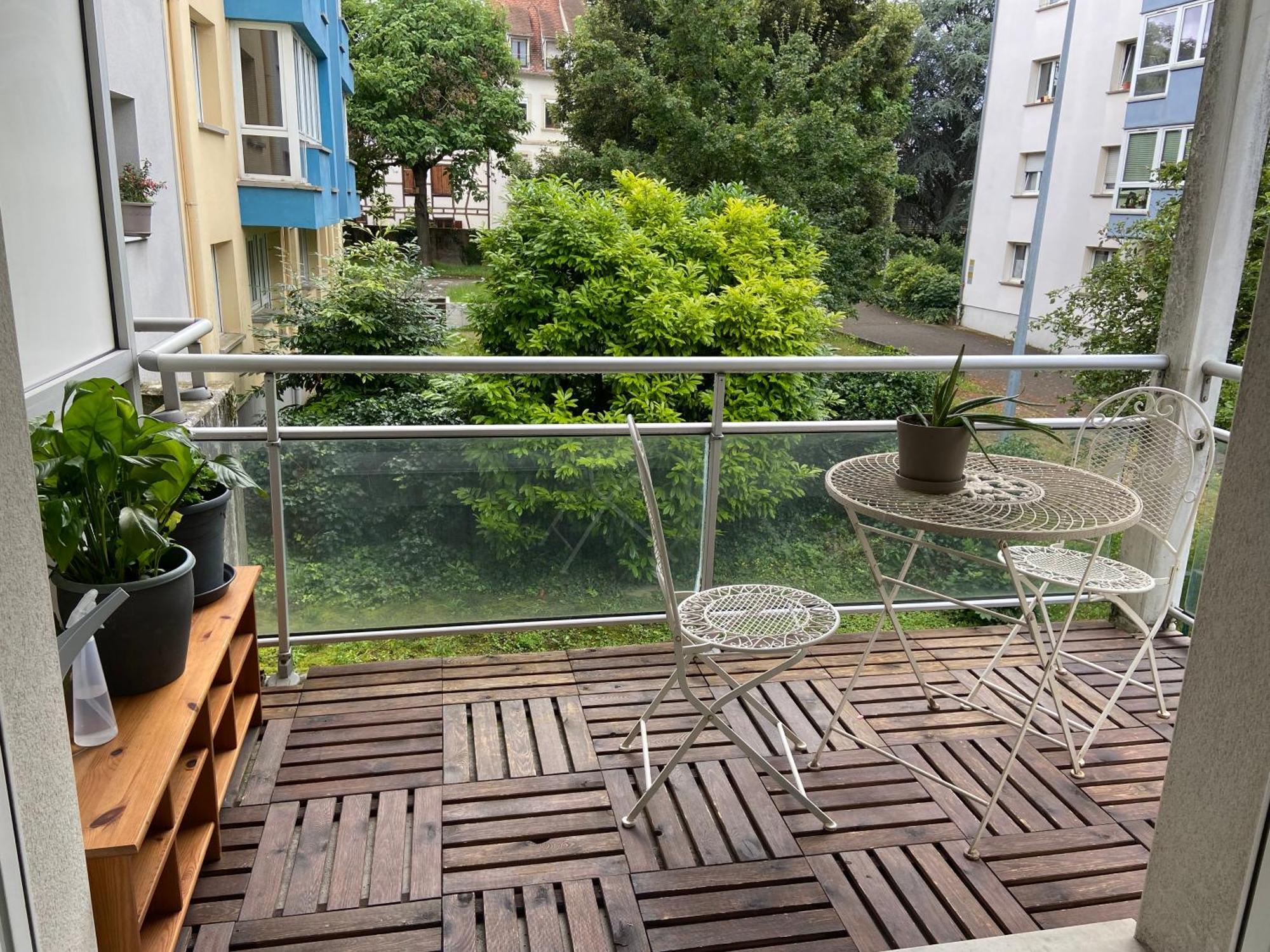 2 Piece Calme Strasbourg Cronenbourg 5Min Centre Lejlighed Eksteriør billede